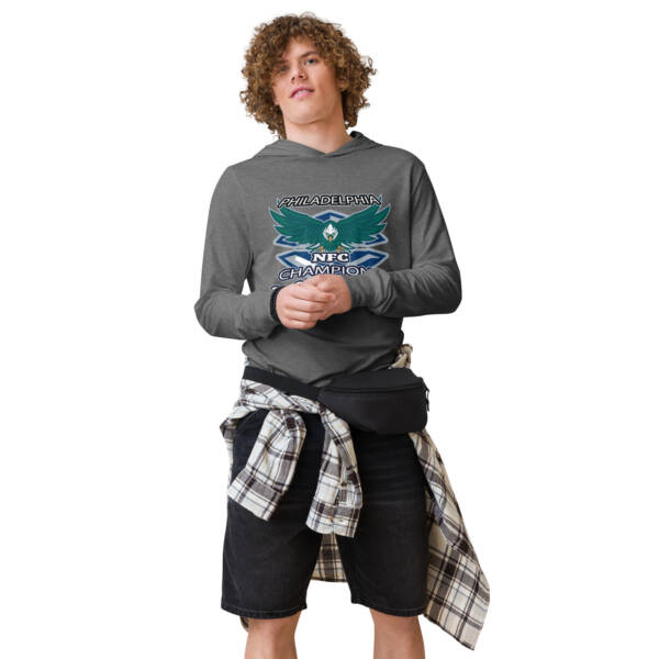 Eagles Con. Championship Hooded long-sleeve tee - Image 4