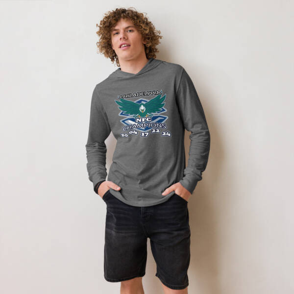 Eagles Con. Championship Hooded long-sleeve tee - Image 6