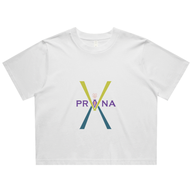 Prana V Womens Classic Crop Tee