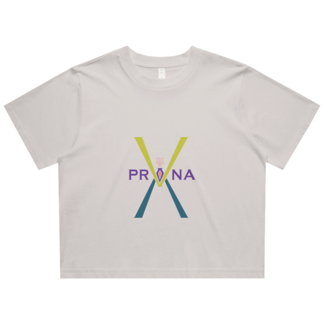 Prana V Womens Classic Crop Tee