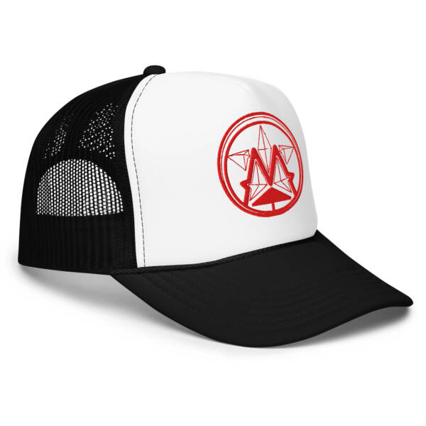 M.O.V.E.R. Power Red Foam trucker hat - Image 15