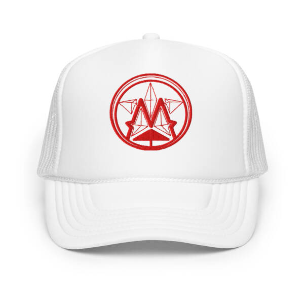 M.O.V.E.R. Power Red Foam trucker hat - Image 18