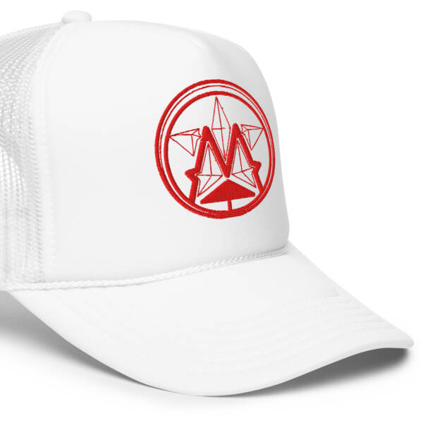 M.O.V.E.R. Power Red Foam trucker hat - Image 3