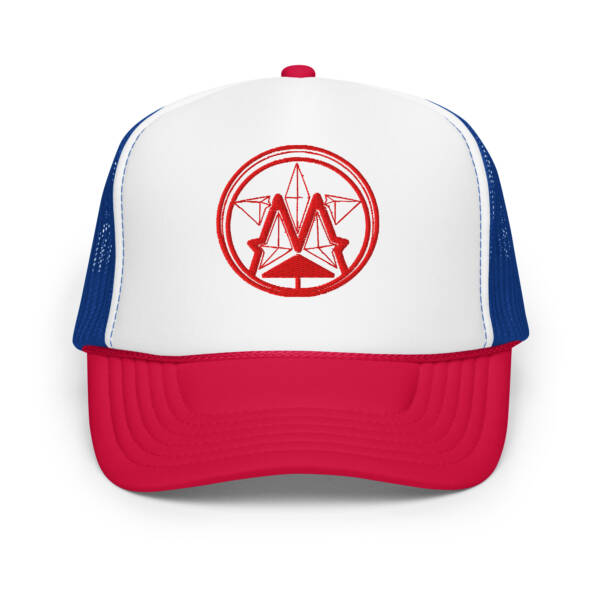 M.O.V.E.R. Power Red Foam trucker hat - Image 16
