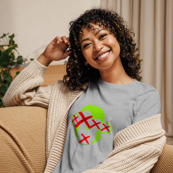 Women's Shattered Dreams Neon Relaxed T-Shirt - Image 11