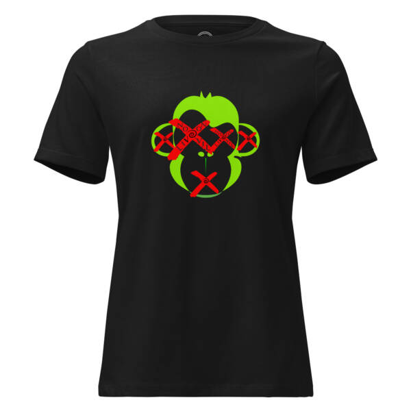 Women's Shattered Dreams Neon Relaxed T-Shirt - Image 2