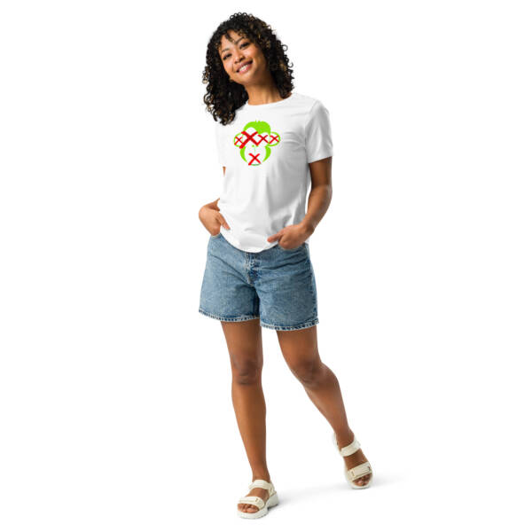 Women's Shattered Dreams Neon Relaxed T-Shirt - Image 8