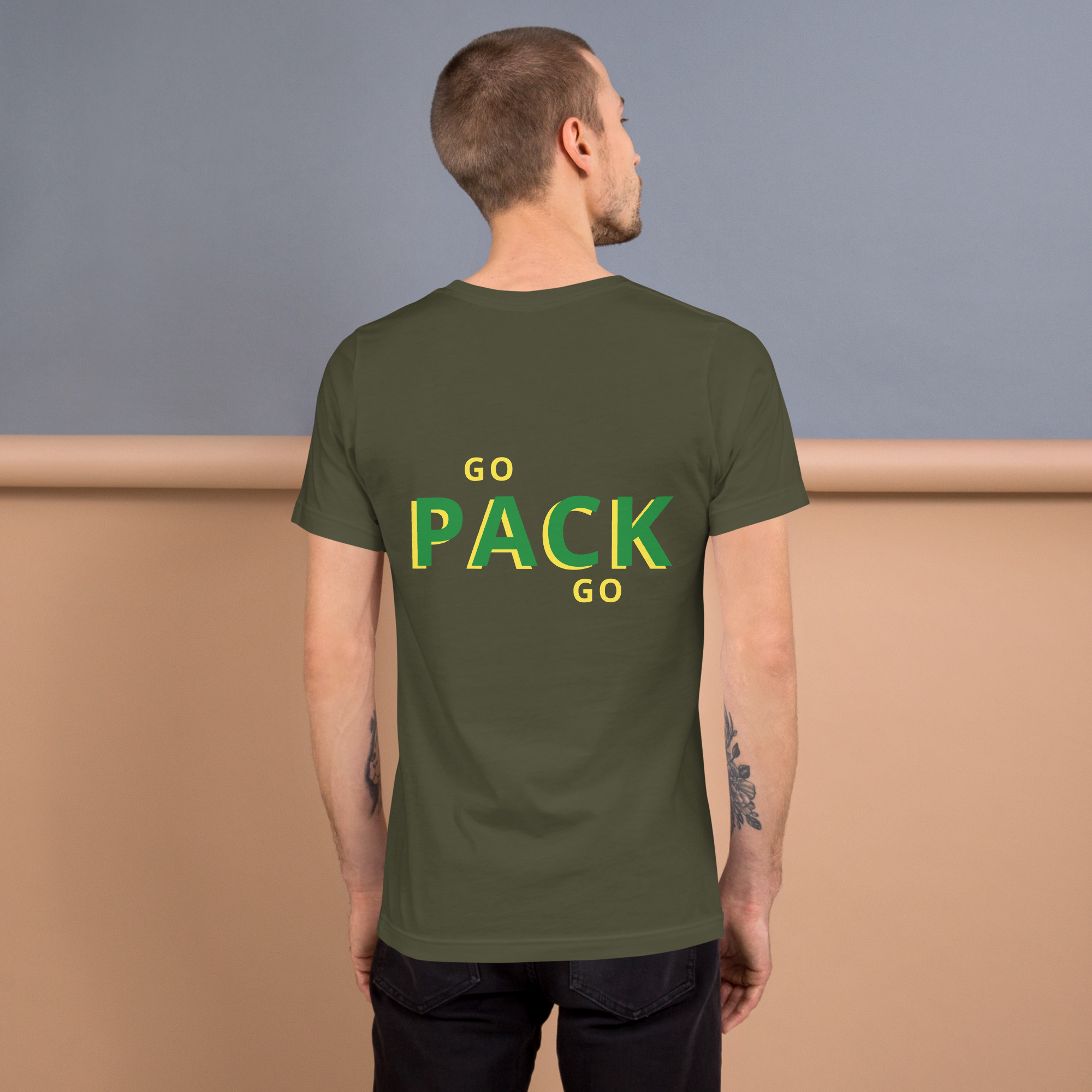 Go Pack Go Unisex t-shirt - Image 10