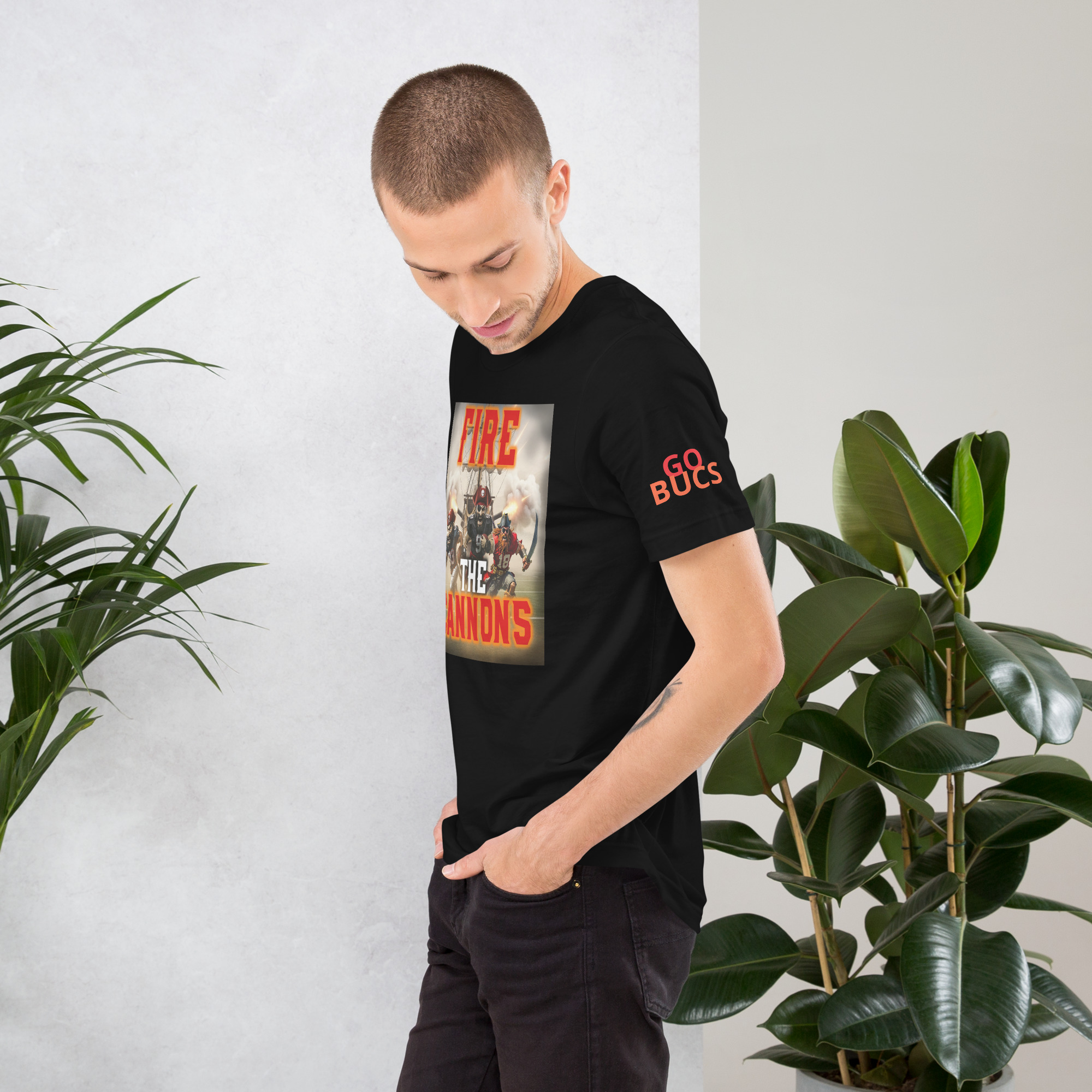 Bucs Cannon Unisex t-shirt - Image 4