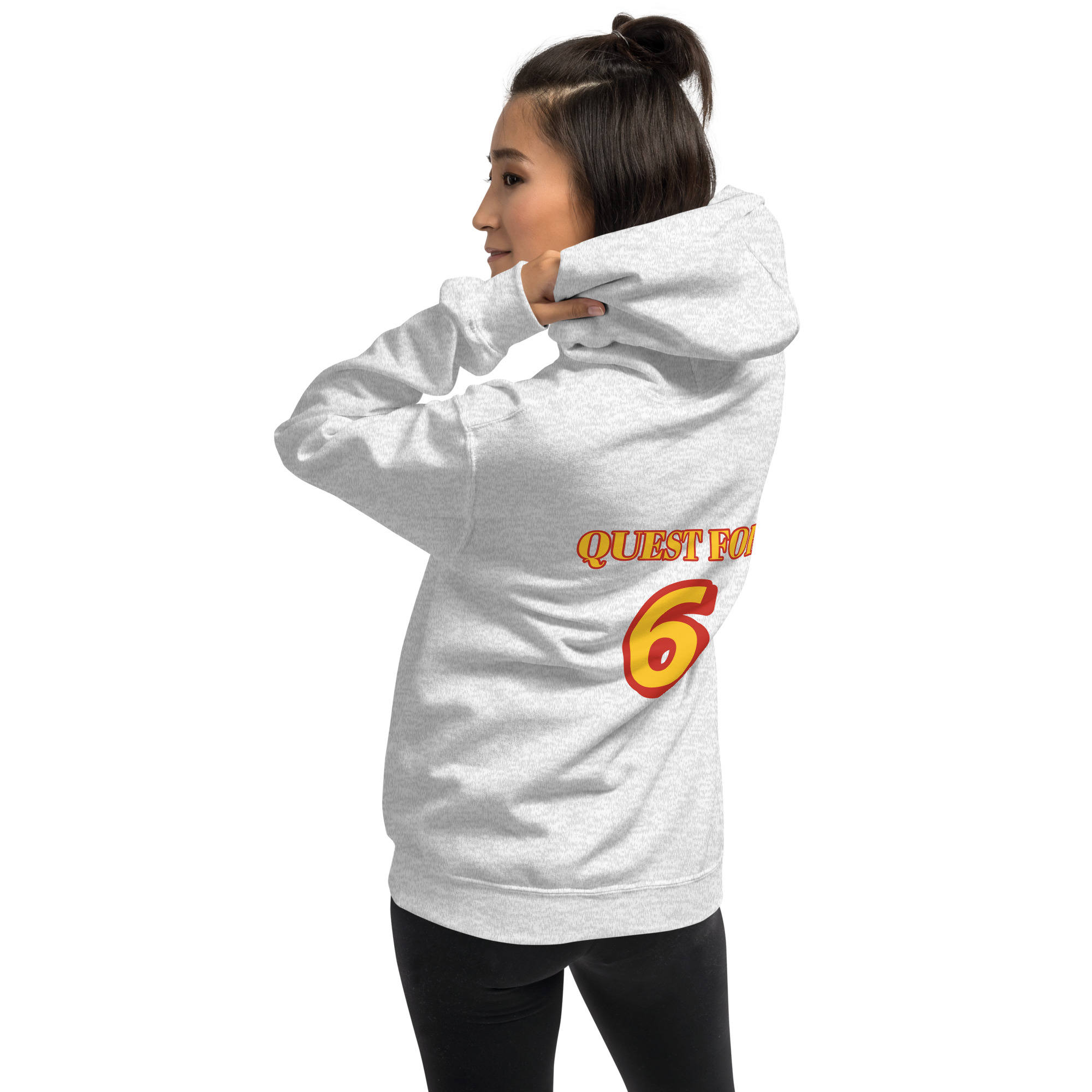 Quest for 6 Unisex Hoodie - Image 29