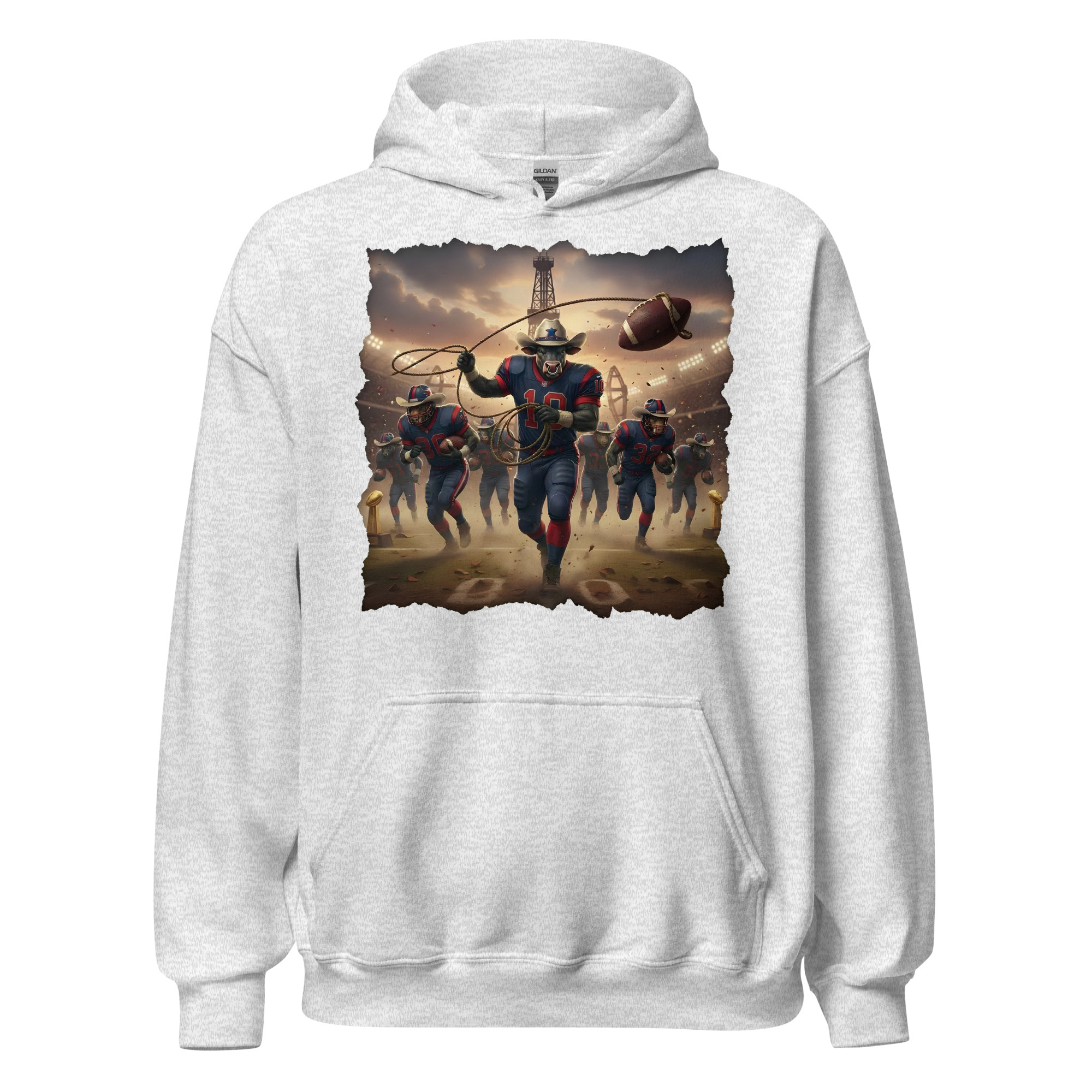 Bulls on Parade Texans Unisex Hoodie - Image 26