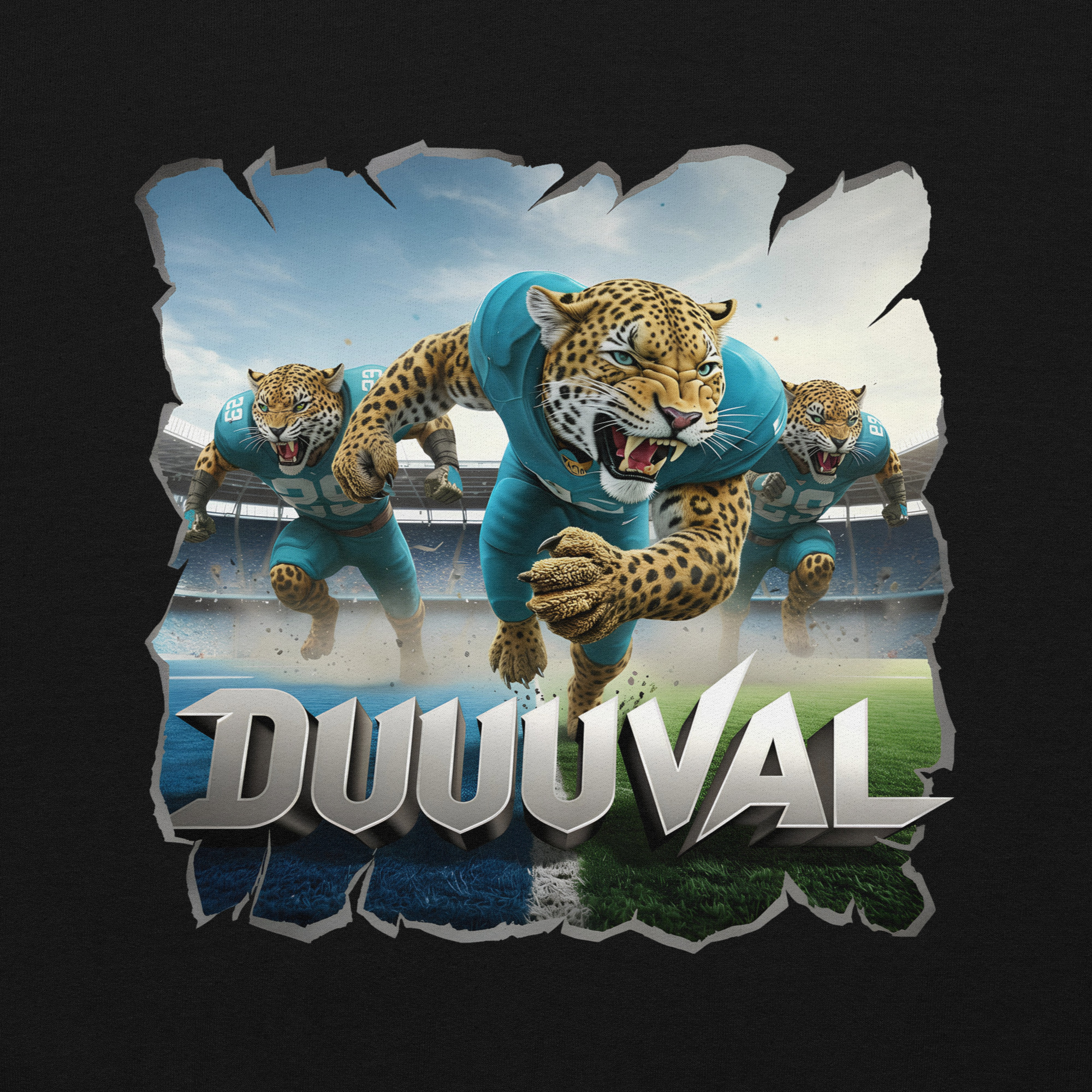 Duuuval Jags Unisex Hoodie - Image 2