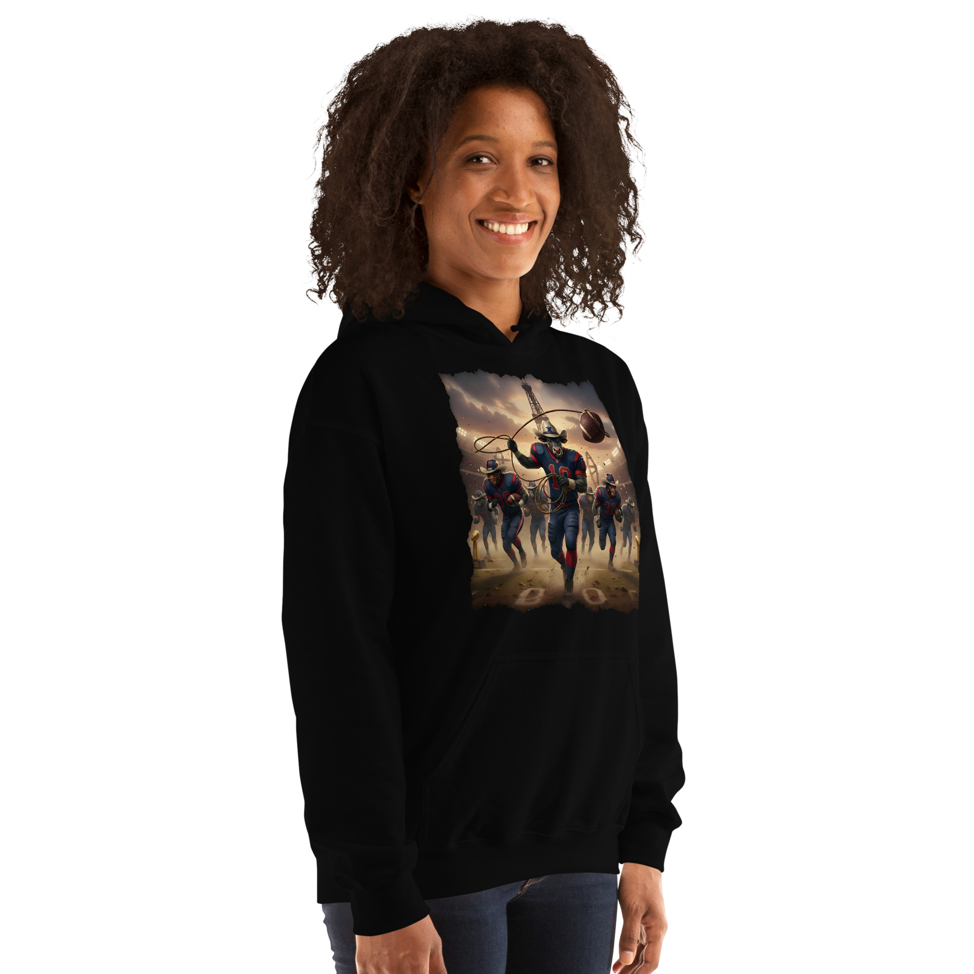 Bulls on Parade Texans Unisex Hoodie