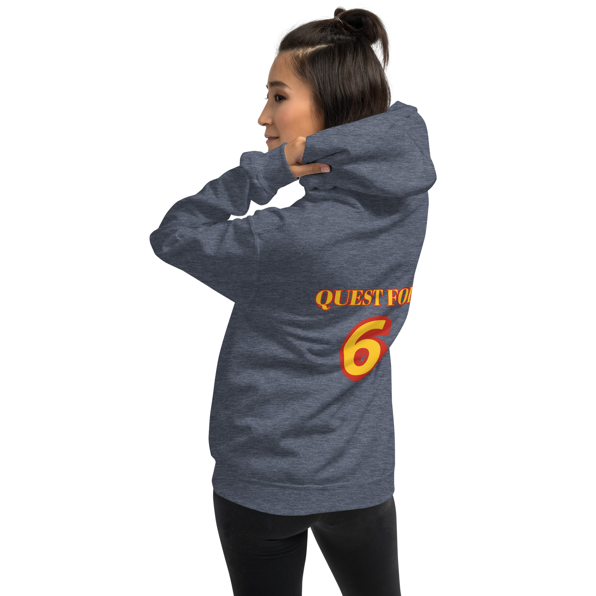 Quest for 6 Unisex Hoodie - Image 24