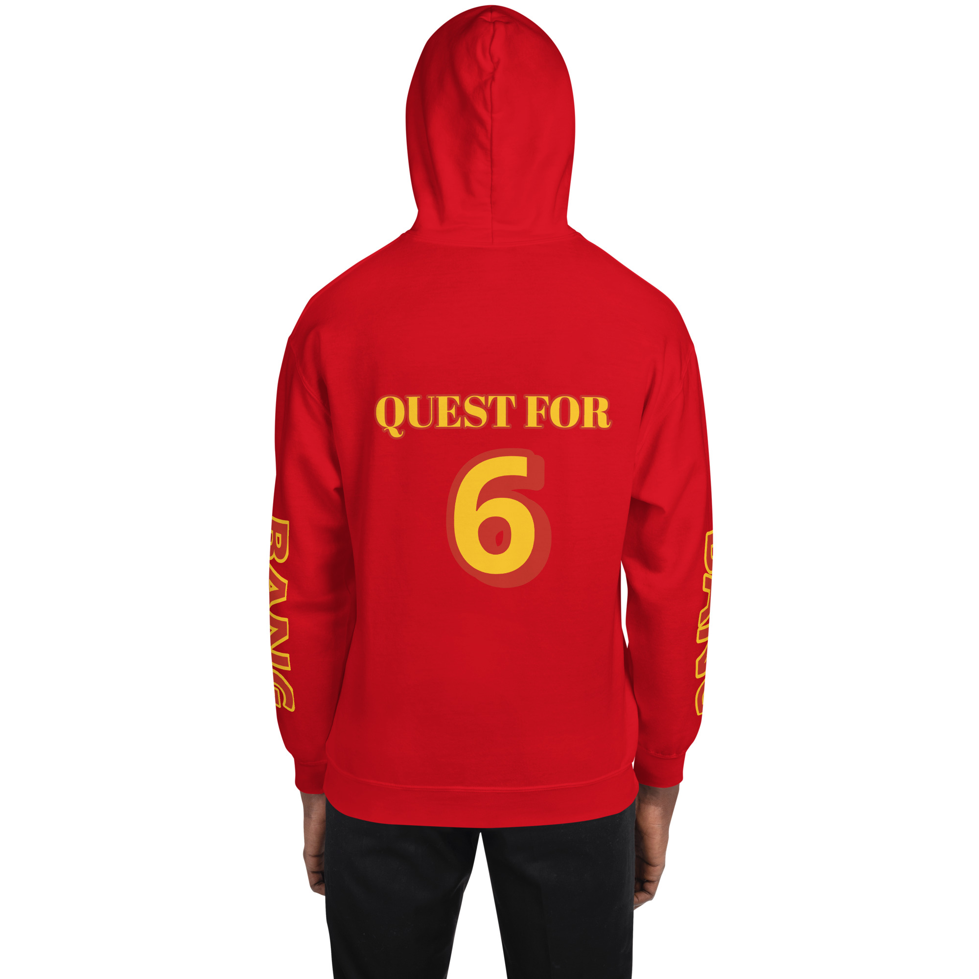 Quest for 6 Unisex Hoodie - Image 13