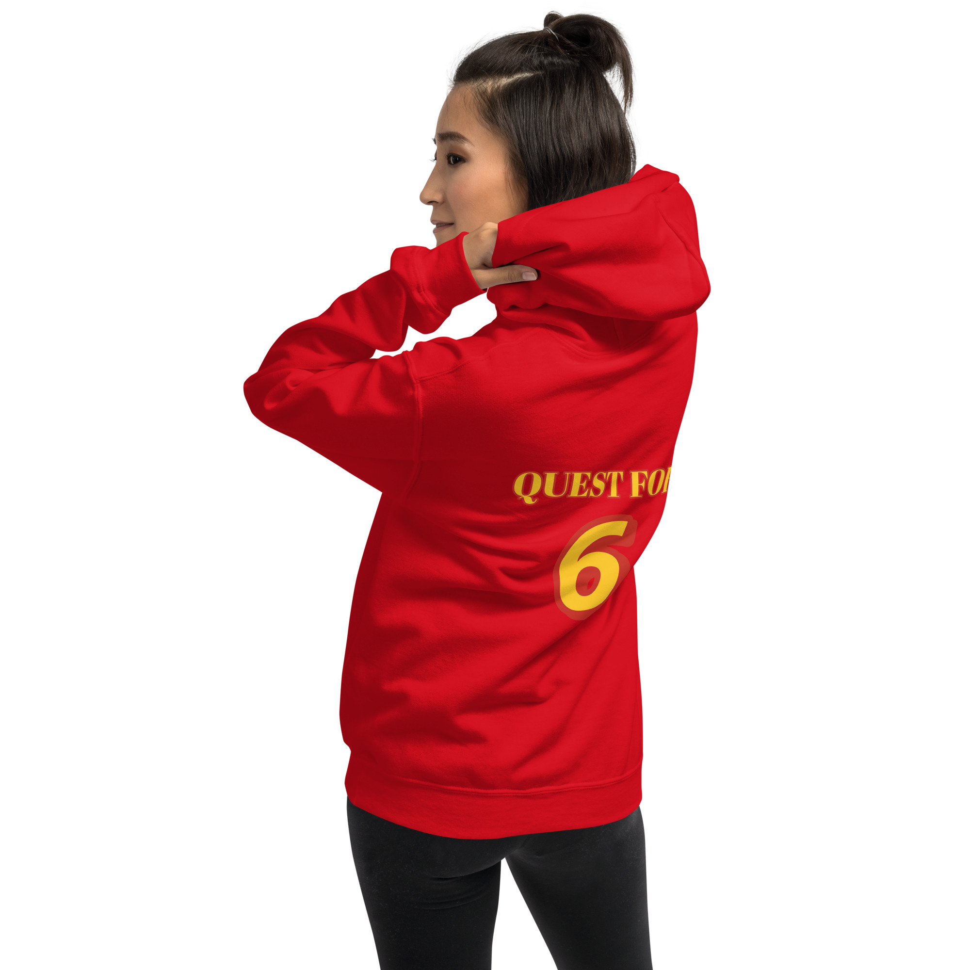 Quest for 6 Unisex Hoodie - Image 23