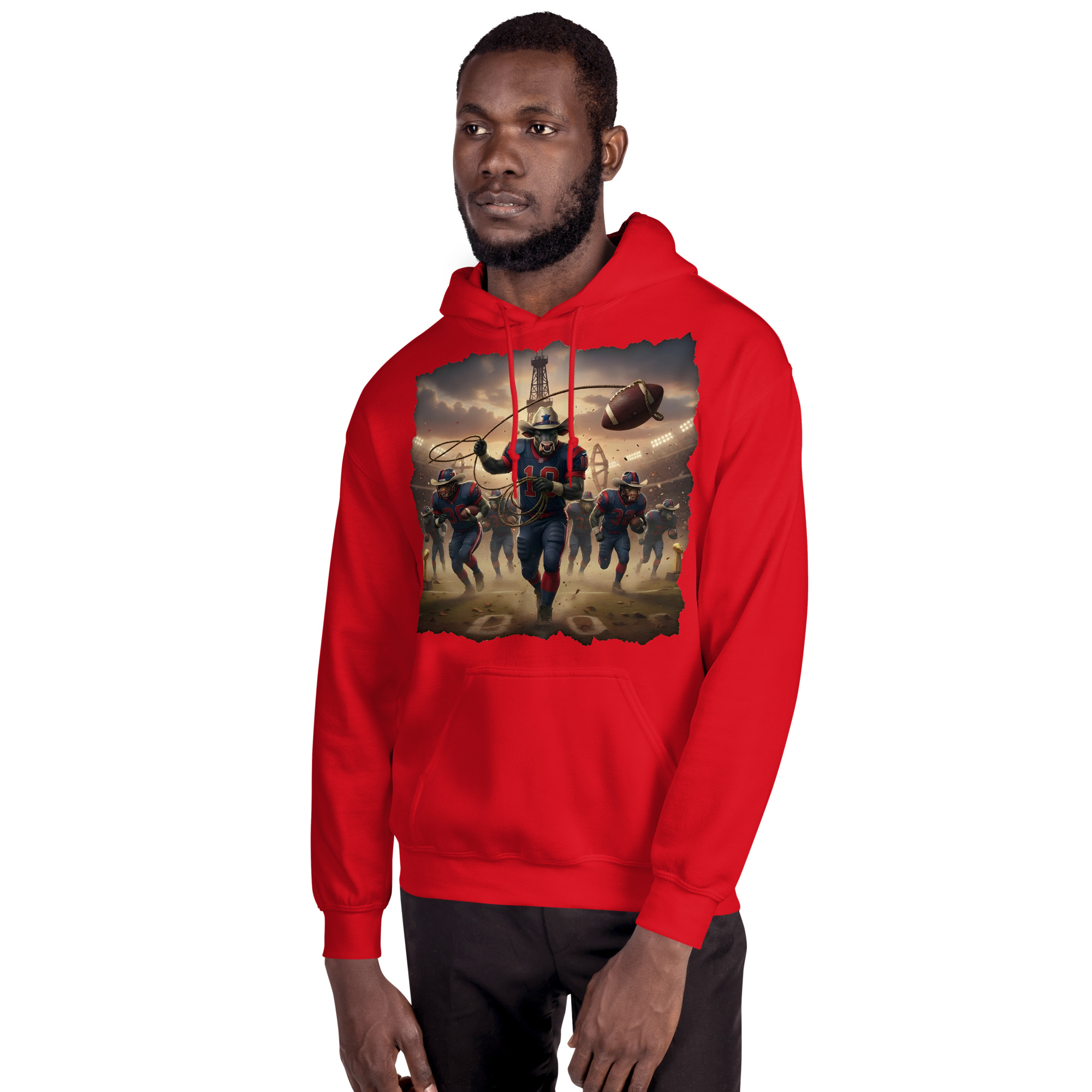 Bulls on Parade Texans Unisex Hoodie - Image 11