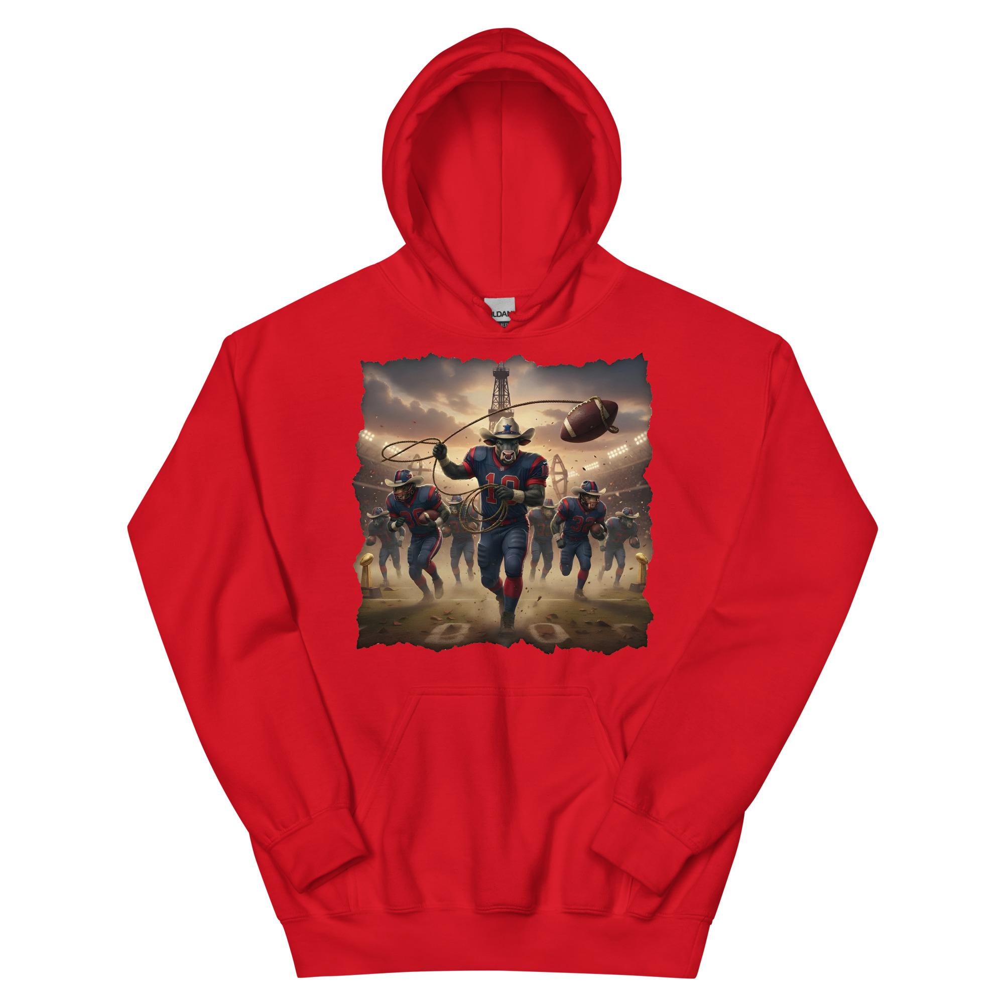 Bulls on Parade Texans Unisex Hoodie - Image 10