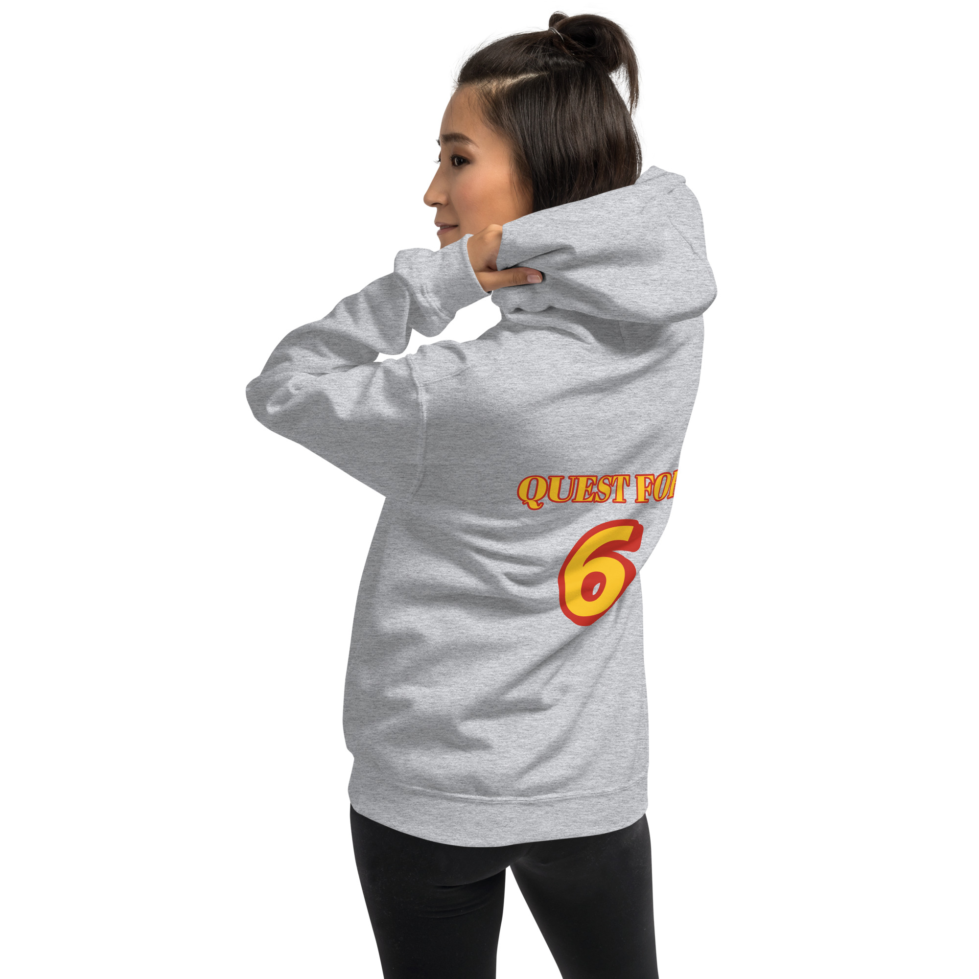 Quest for 6 Unisex Hoodie - Image 26