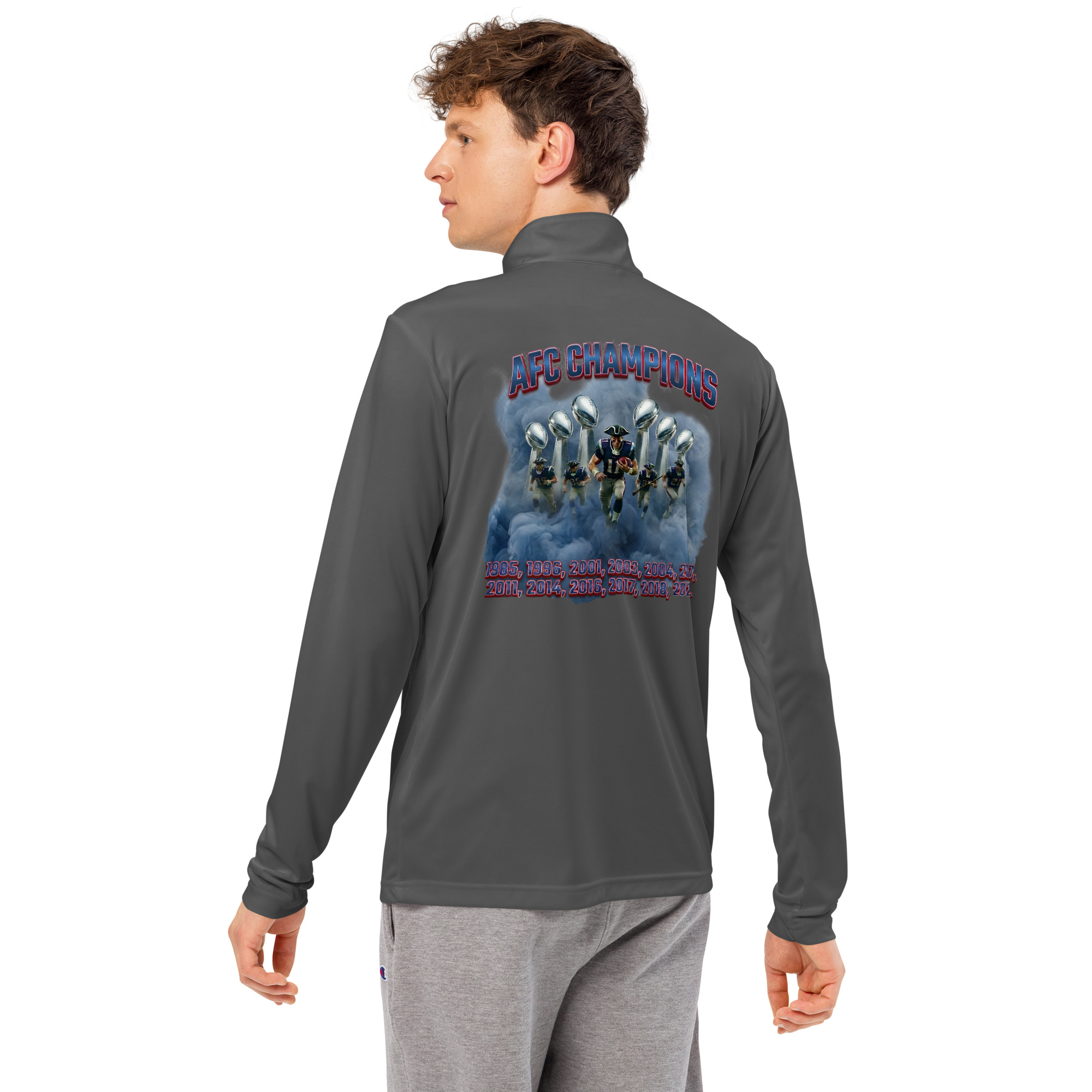 NFC Champ Pats Lightweight quarter-zip pullover - Image 18