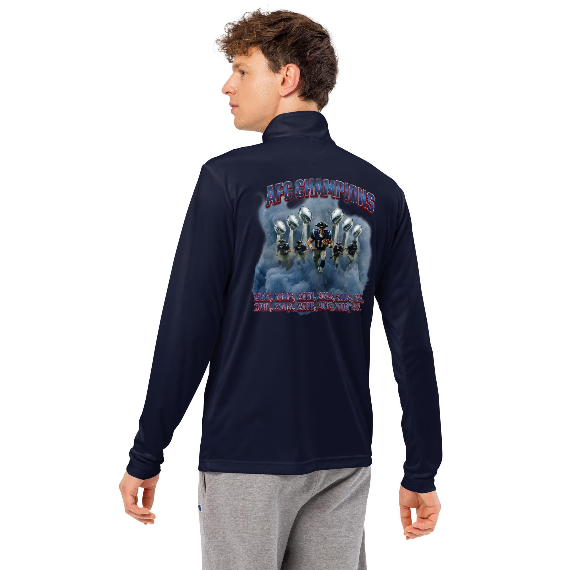 NFC Champ Pats Lightweight quarter-zip pullover - Image 12