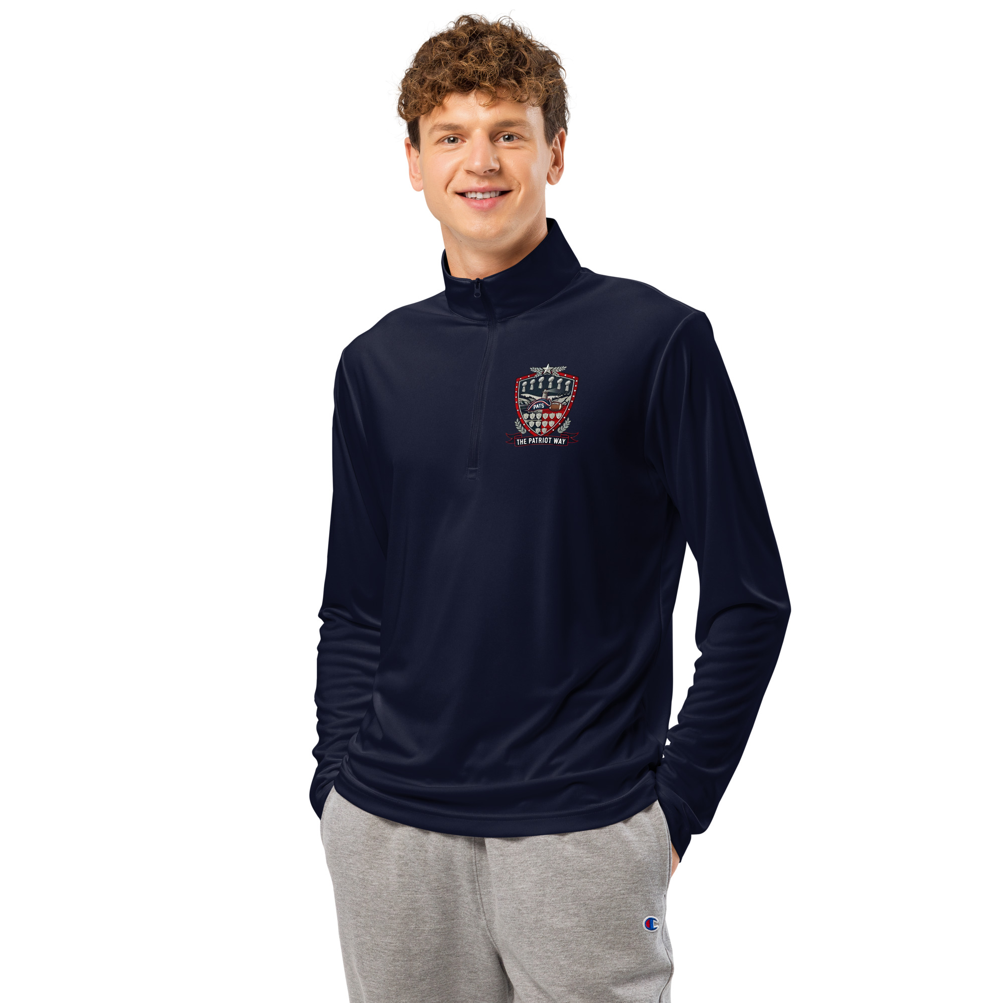 NFC Champ Pats Lightweight quarter-zip pullover - Image 11