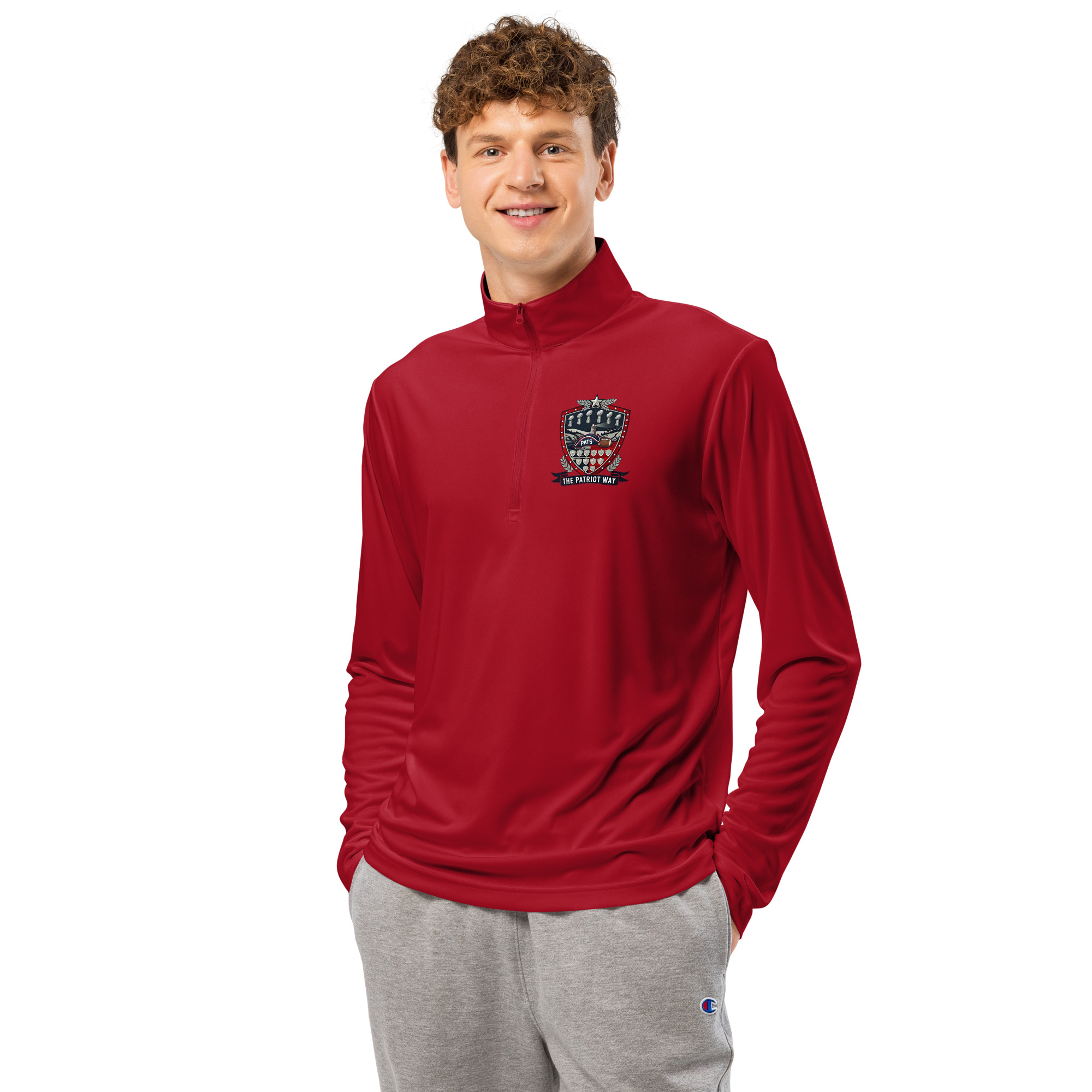 NFC Champ Pats Lightweight quarter-zip pullover - Image 13
