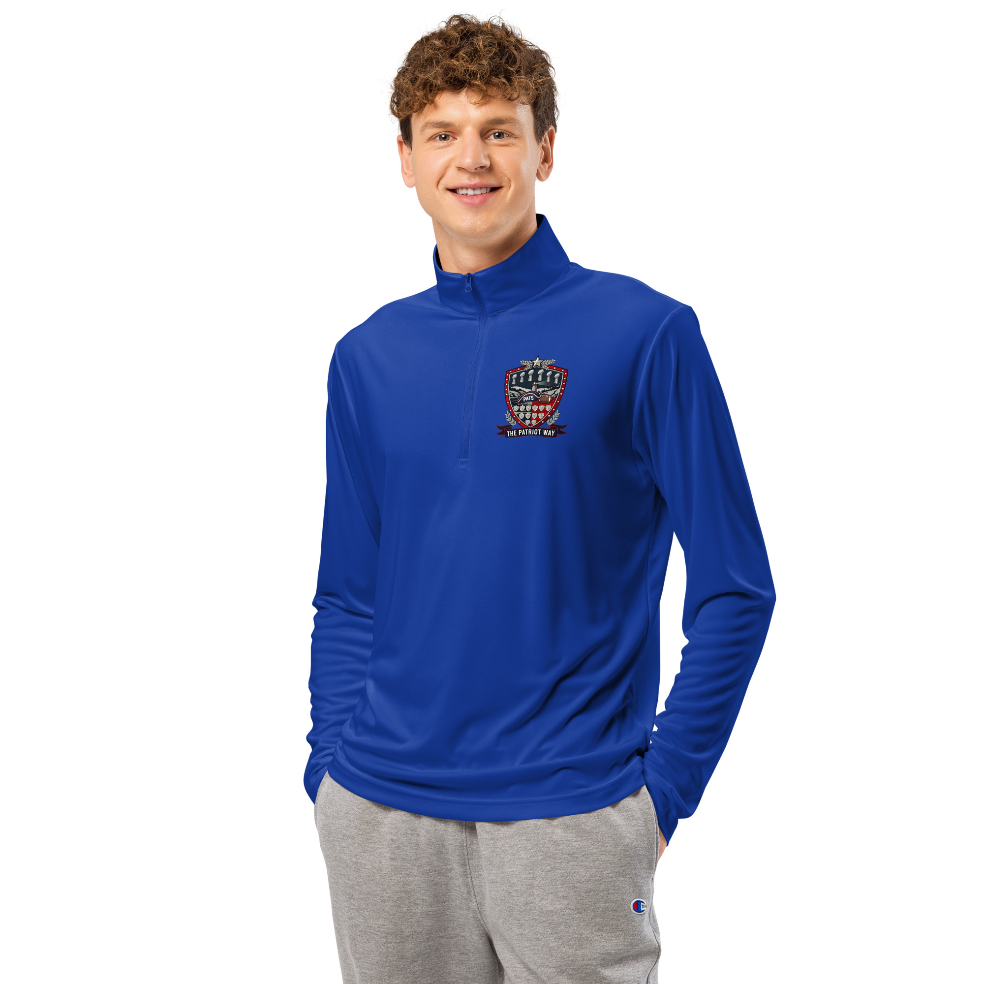 NFC Champ Pats Lightweight quarter-zip pullover - Image 15