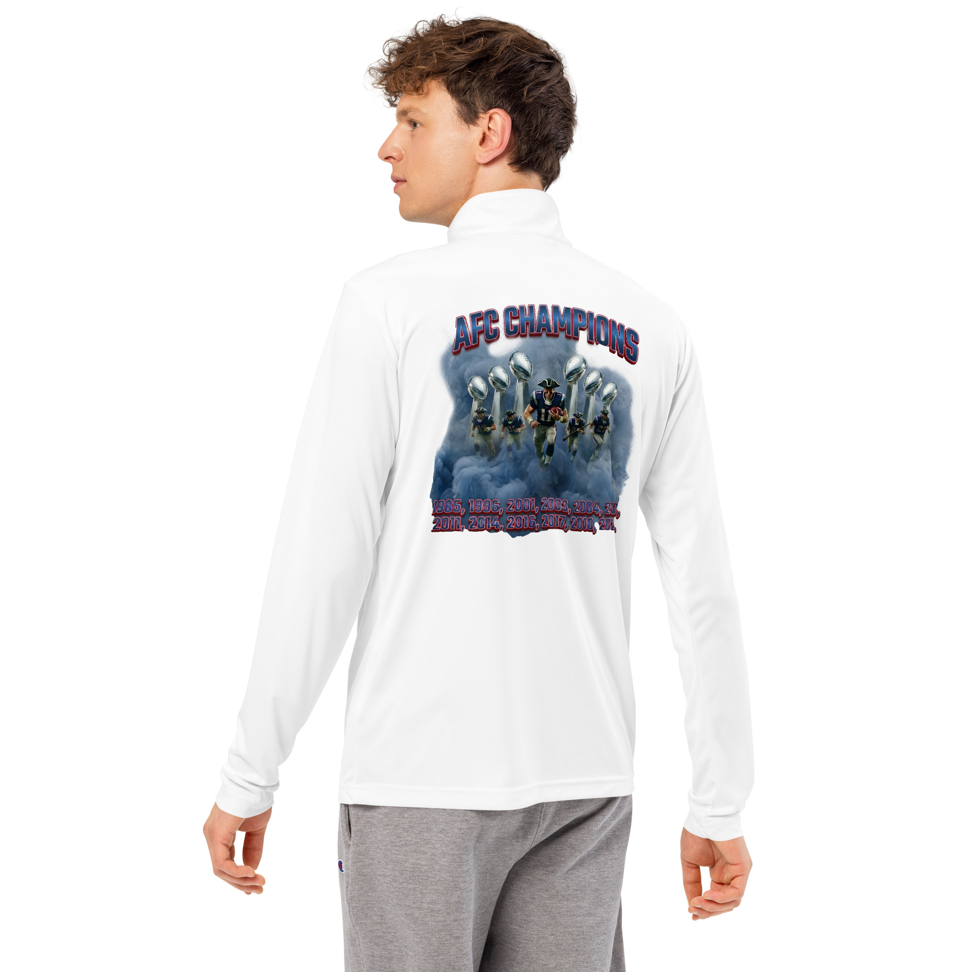 NFC Champ Pats Lightweight quarter-zip pullover - Image 20